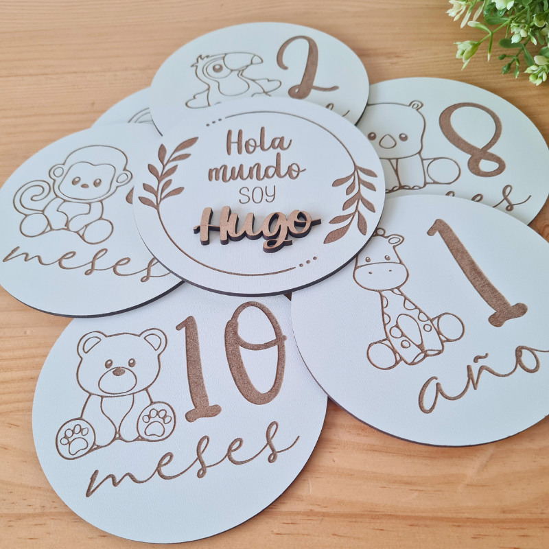 Cumple mes bebé ''Salvaje''