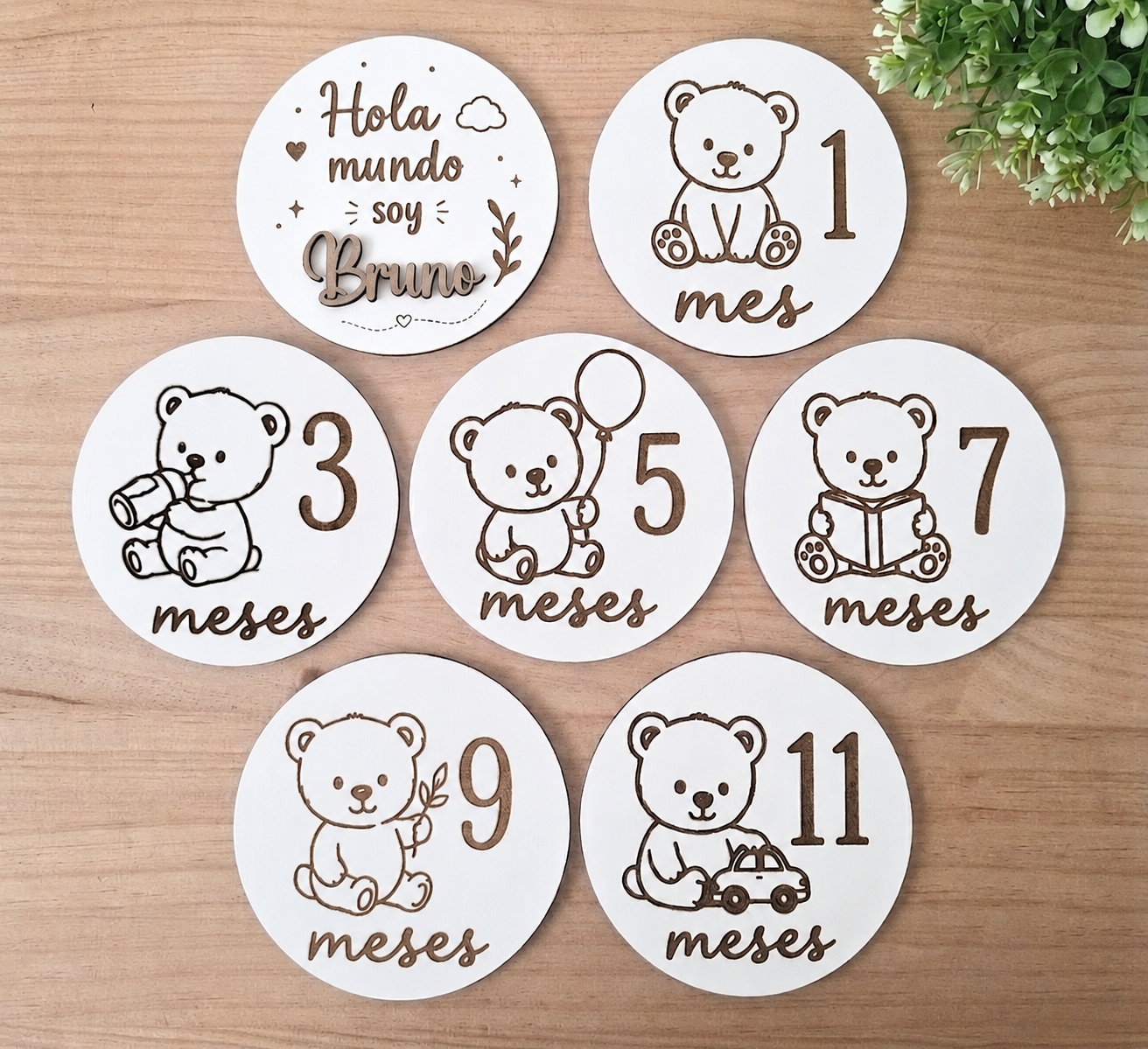Cumple mes bebé